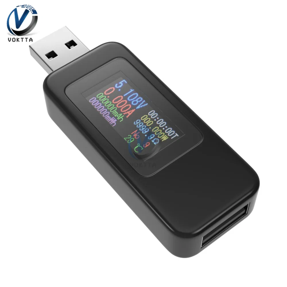 USB Тестер Вольтметр Амперметр тестер напряжения тока ЖК-дисплей цифровой дисплей аккумулятор зарядное устройство детектор USB доктор