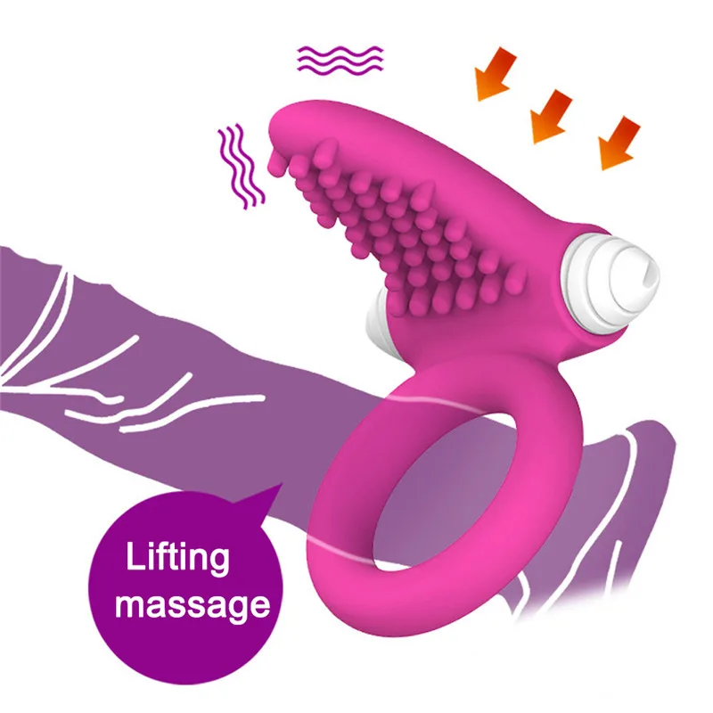 Вибраторы кольца на пенис для стимуляции клитора и задержки эякуляции мужской