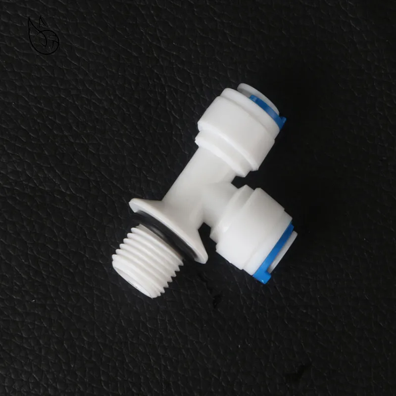 RO водонепроницаемый быстроразъемный тройник 1/4 дюйма наружный диаметр 3/8