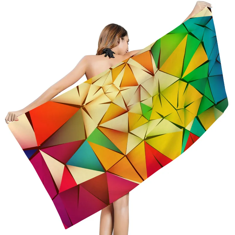 Мягкое розовое пляжное полотенце для душа/ванны быстросохнущее абсорбирующее