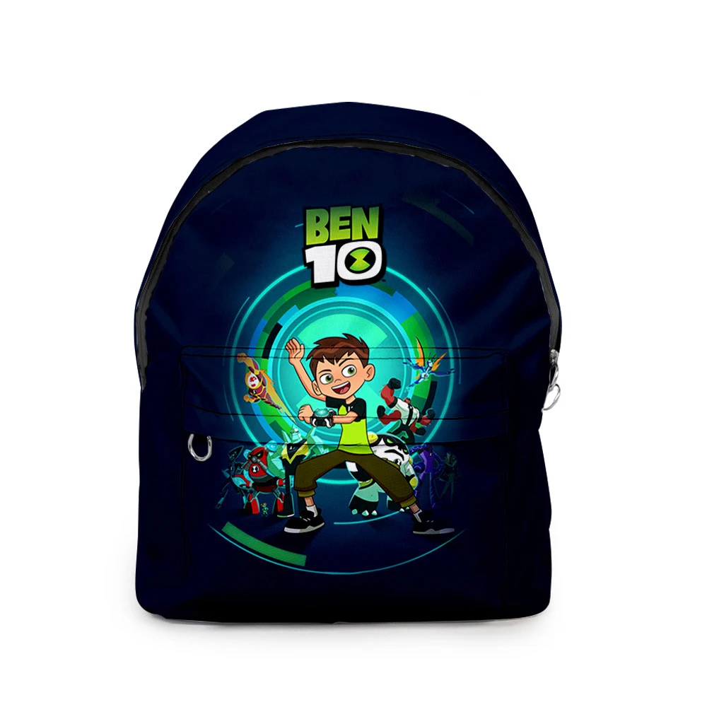 40 см детский школьный рюкзак Ben 10 с мультяшным рисунком для мальчиков