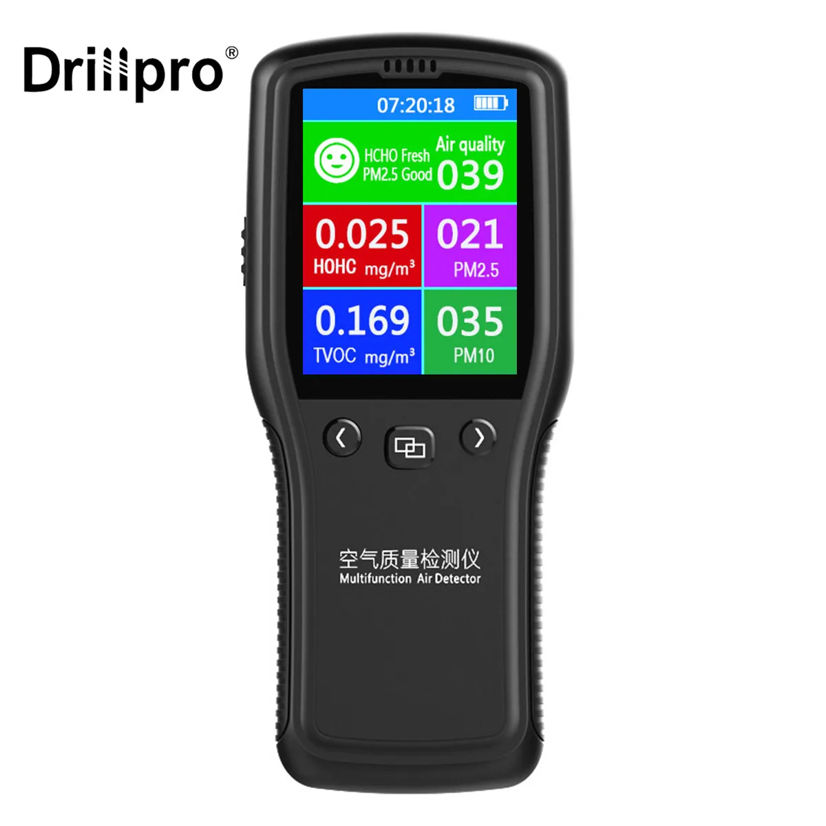 

Цифровой датчик PM2.5 AQI, мини-детектор формальдегида, газоанализатор, монитор качества воздуха, USB-детектор TVOC HCHO PM2.5 PM10 метр