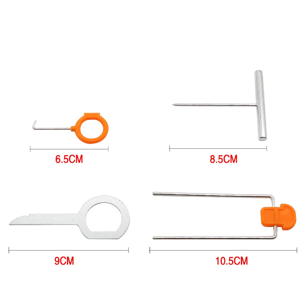 4 шт 7 шт. 12 автомобильное радио удаления набор инструментов Авто Дверной зажим