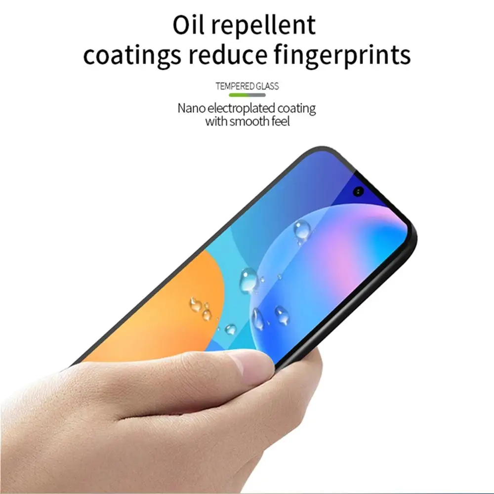 

For Huawei P smart 2021 Honor 8X Glass 6.5" Tempered Glass Full Screen MOFI Original Protector For Huawei Honor 8X Max 7.12"