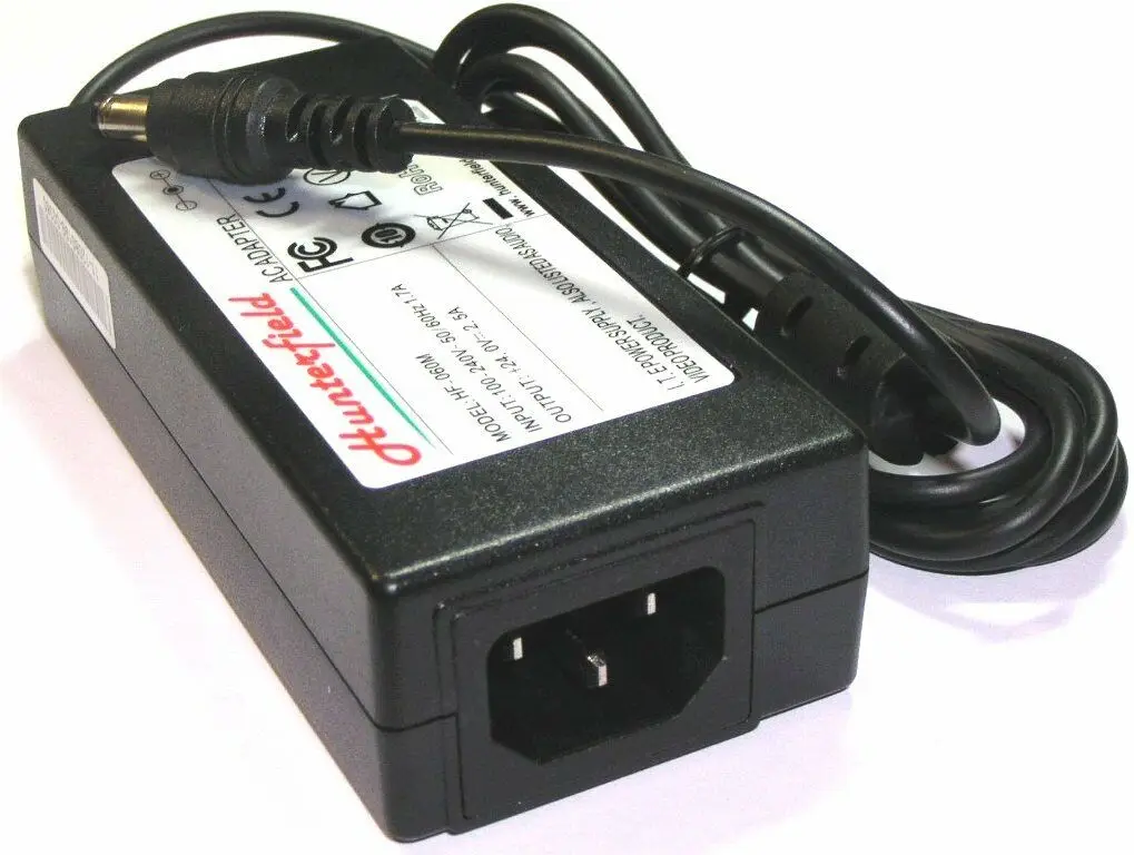 

24V 2.5A (60W) mains ac adapter for TV, monitor and others. High quality product