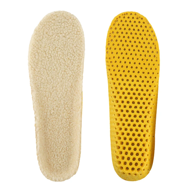 Мягкие теплая стелька зимние стельки для обуви с подогревом из искусственной