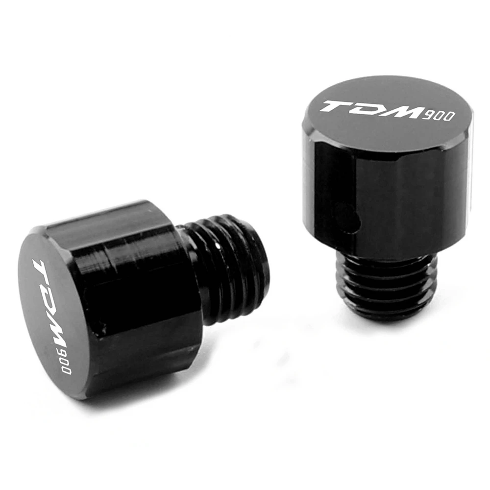 

CNC Aluminum Rear View Side Mirrors Hole Plug Screws Caps Cover Bolts For Yamaha MT07 MT-07 XSR 700 XSR700 TDM 900