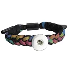 Регулируемый Плетеный шнурок, браслет на защелке 18 мм, ювелирные изделия ручной работы, 18 мм, вязаные браслеты на шнурках