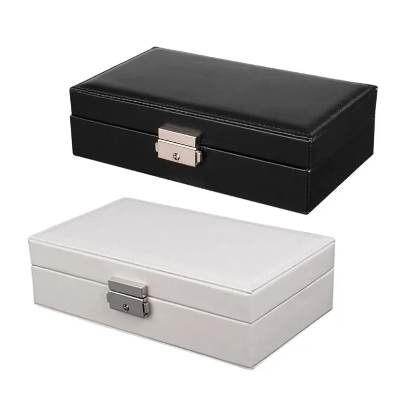 

Jewelry Box for Women Leather Jewelry Organizer Storage Display Jewellery Box