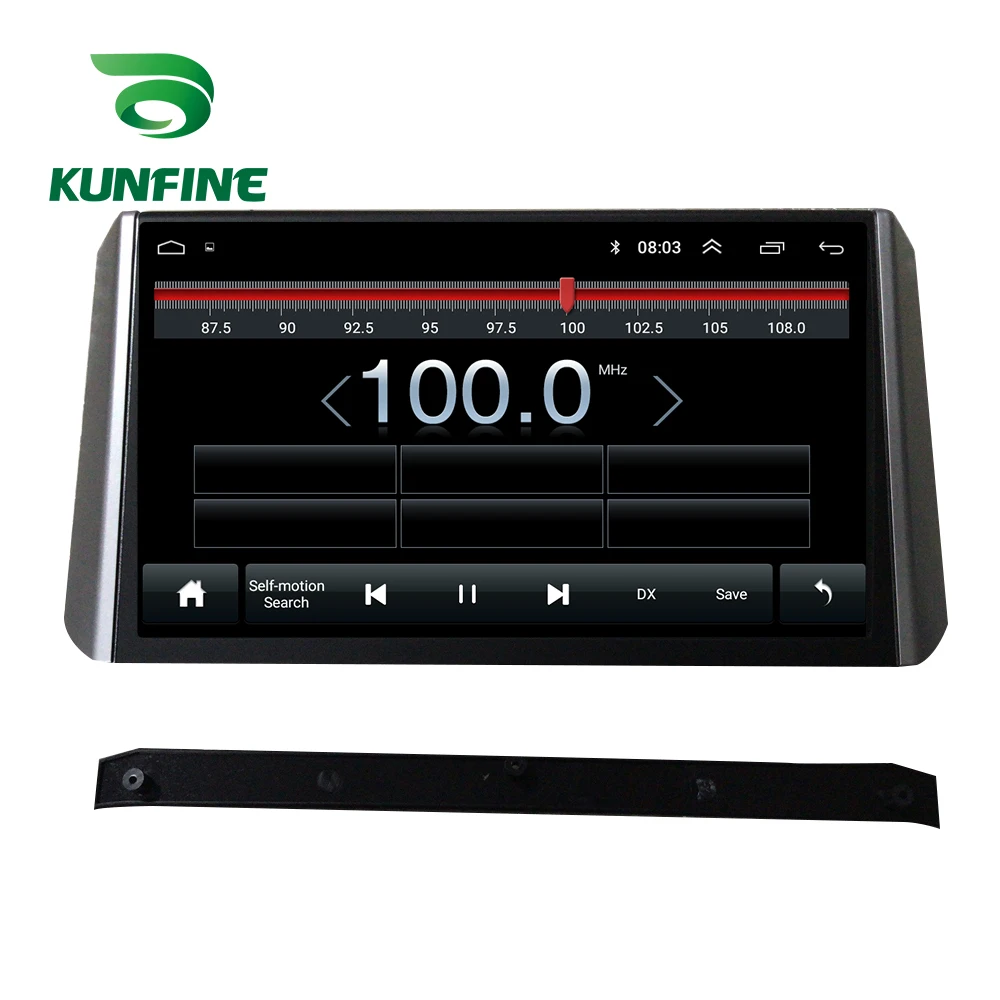 Android 10 0 Восьмиядерный автомобильный DVD GPS-навигатор плеер Deckless автомобильное