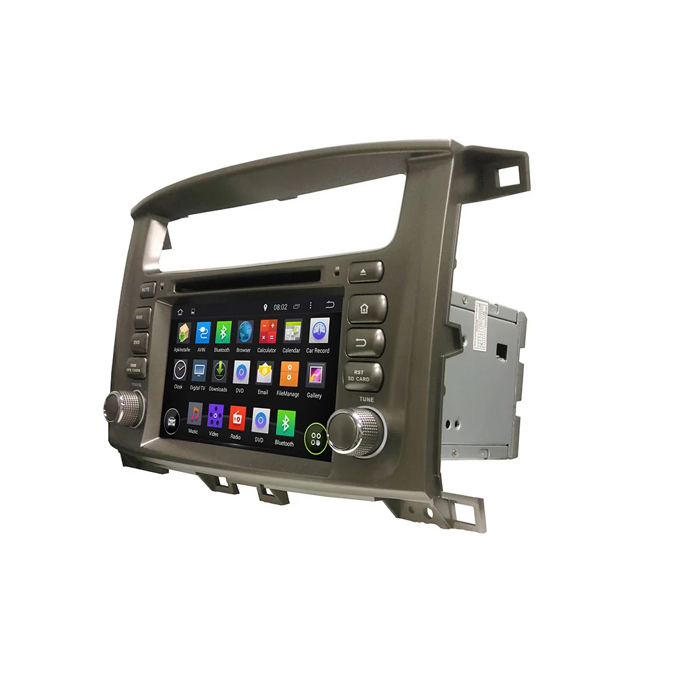 7&quot 2 Din Android 10.0 PX6 Car Radio For Toyota Lander Cruiser 100 DVD Player 6 Core 4+64G Audio Multimedia Stereo DSP | Автомобили и