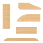 Полоска на порог двери для всех роботов-пылесосов, запасные части, аксессуары, Ramps, инвалидная коляска, случайный цвет