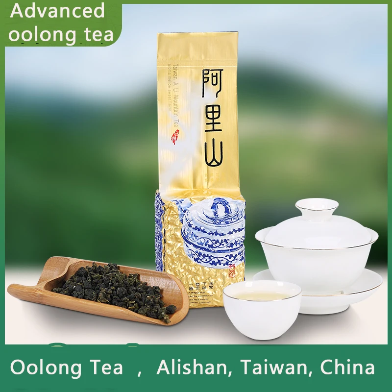 

Тайваньский чай Oolong, чай Alishan, Зеленая пища, мягкий чай Oolong, чай Jinxuan, 150 г, 300 г, пакет