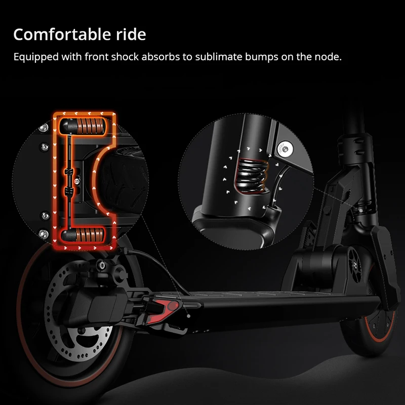 ЕС гарантия KUGOO M2 PRO складной электрический скутер диск и электронный тормоз 350 Вт двигатель пневматические шины приложение управление с ЕС