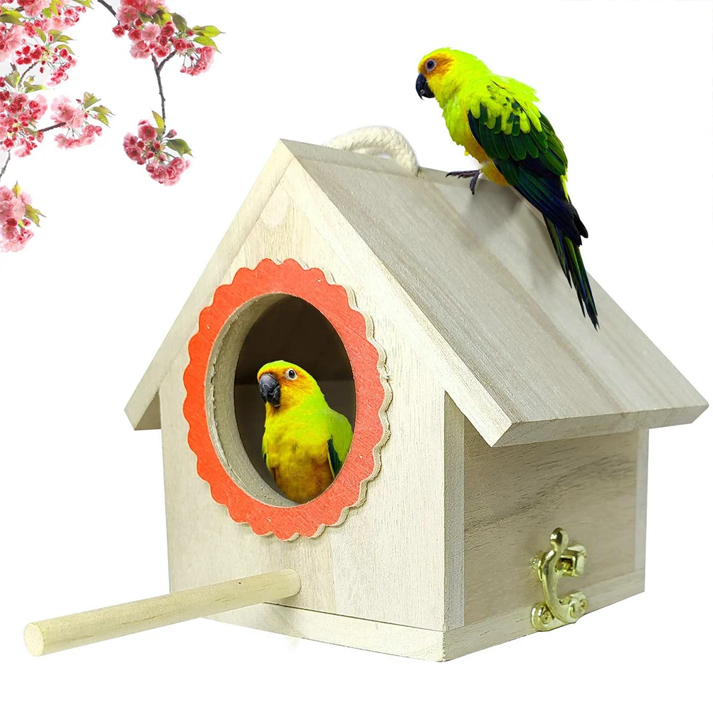 Птичье гнездо на открытом воздухе деревянный домик для птиц сделай сам птичьи