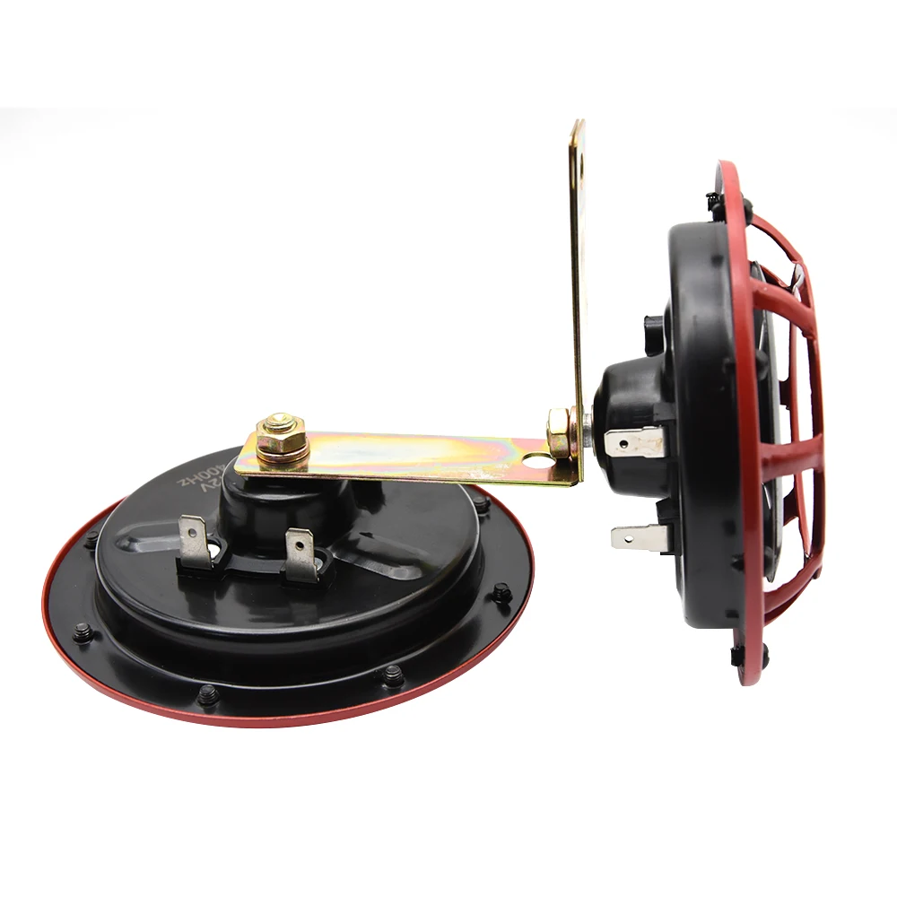 HD Red Hella супер громкий компактный электрический звуковой сигнал воздуха 12 в 115 дБ