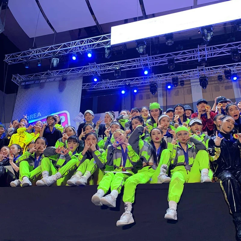 Набор для джазового танца корейский костюм DS выступлений годовых встреч девочек