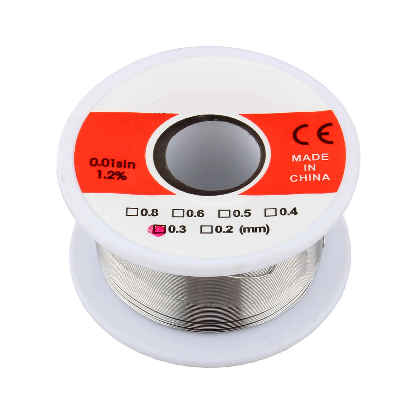 1 шт. 0 3 мм Оловянно свинцовый припой с канифольным ядром проволока для пайки 60/40 SMD