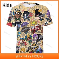 colt nita game primo 3d t shirt boys girls cartoon tops teen clothes dynamike and star 6 to 19 year kids leon shirt