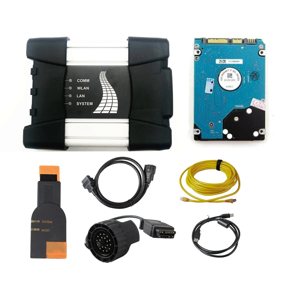 

Scanner For BMW ICOM NEXT with WIFI and 500G HDD Hard Disk ICOM NEXT A2+B+C OBD Diagnostic Tool For Mini Cooper Multi-Languages