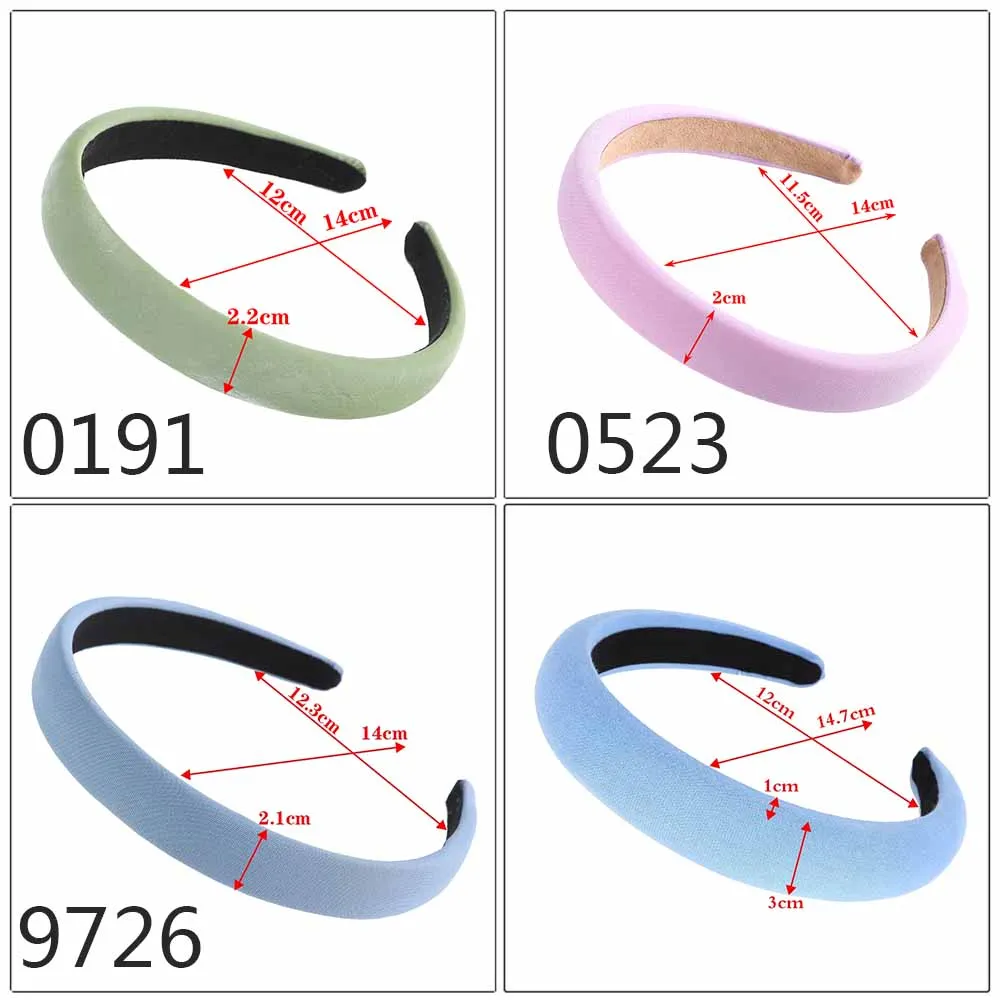 Ободок для волос Новый ободок Женский однотонный с повязкой на голову |