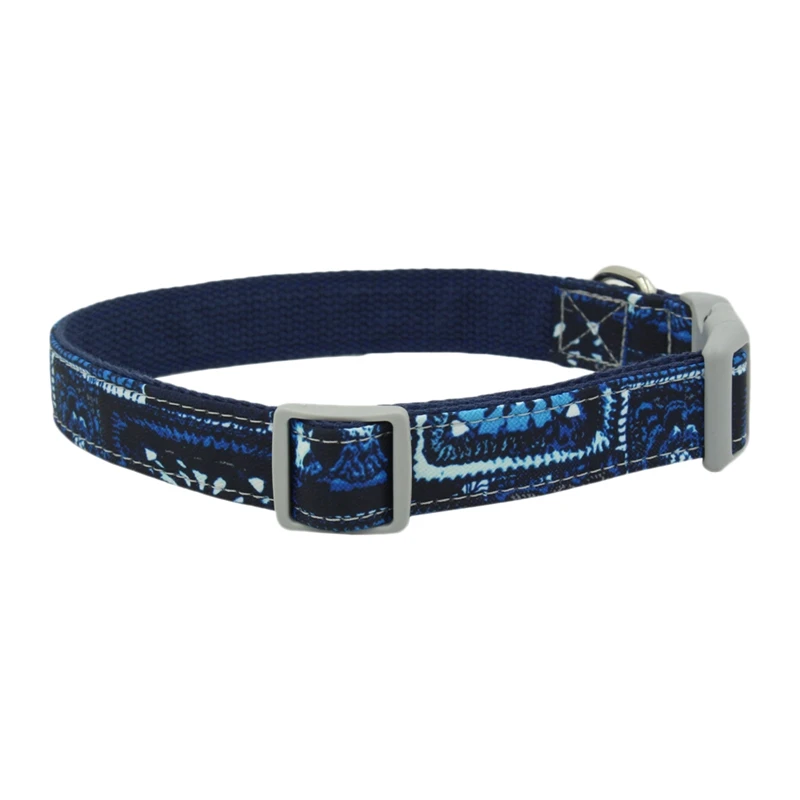 

Pet Collar Comfortable Printed for Small Medium Large Dogs Pitbull Pug