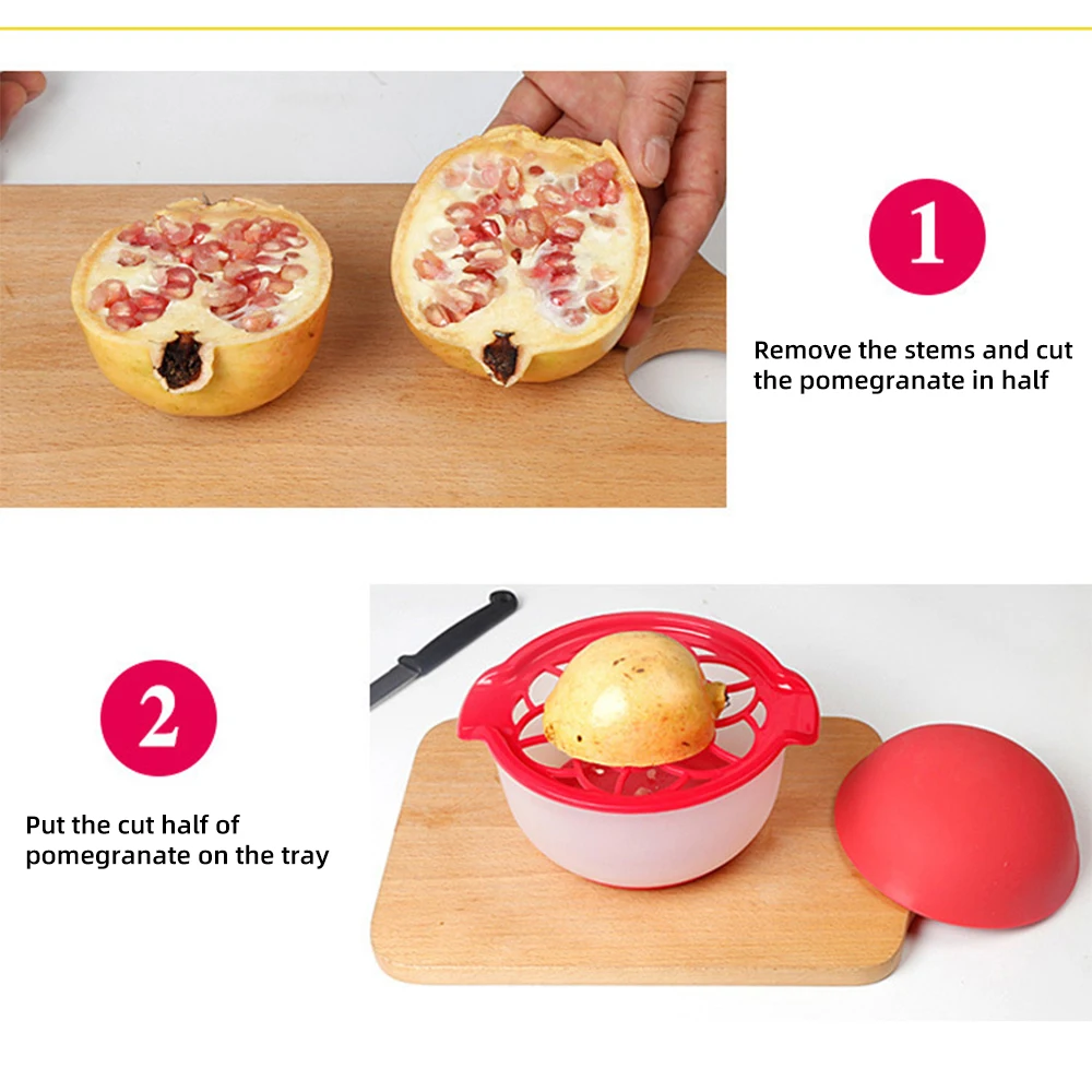 Лидер продаж силиконовая гранатовая Овощечистка чашка для дома в форме