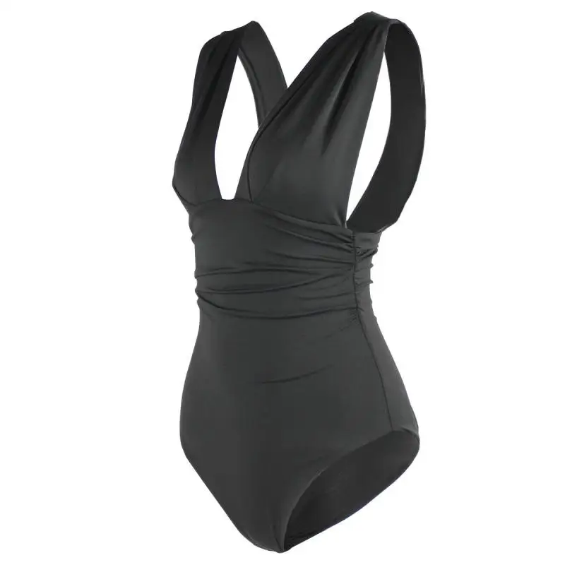 

Women Bodysuit Sexy Slim Fit Sleeveless Swimwear Jumpsuit For Women Summer Solid Color Bodysuit Women