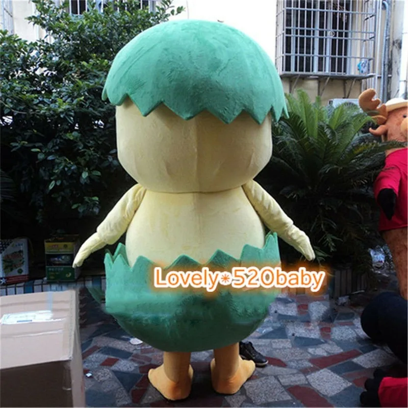 

2019 Easter Chick Egg Animal Mascot Chicken Costume Festival Cosplay Party Dress Interesting Funny Cartoon Character Clothing