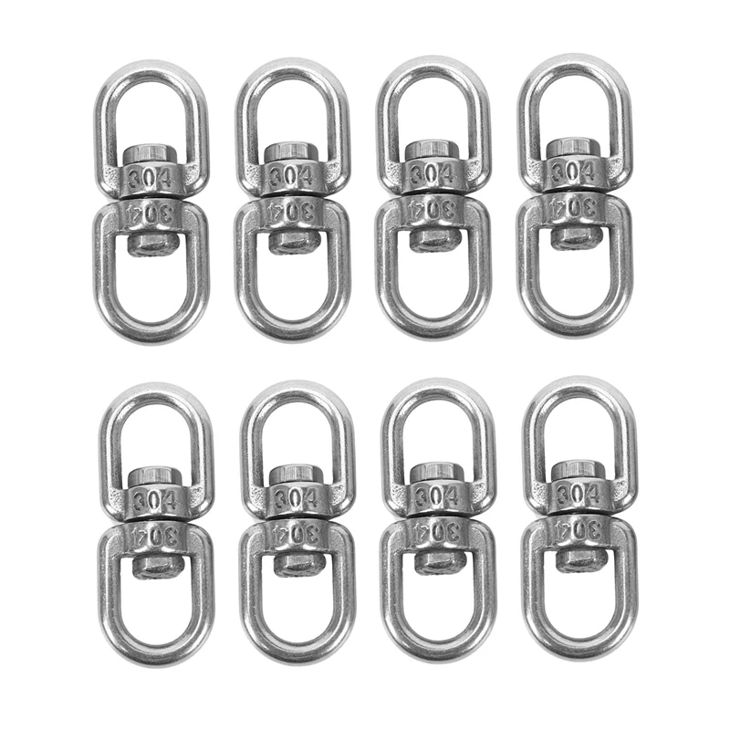 

8 шт., поворотный крючок для корзины, из нержавеющей стали