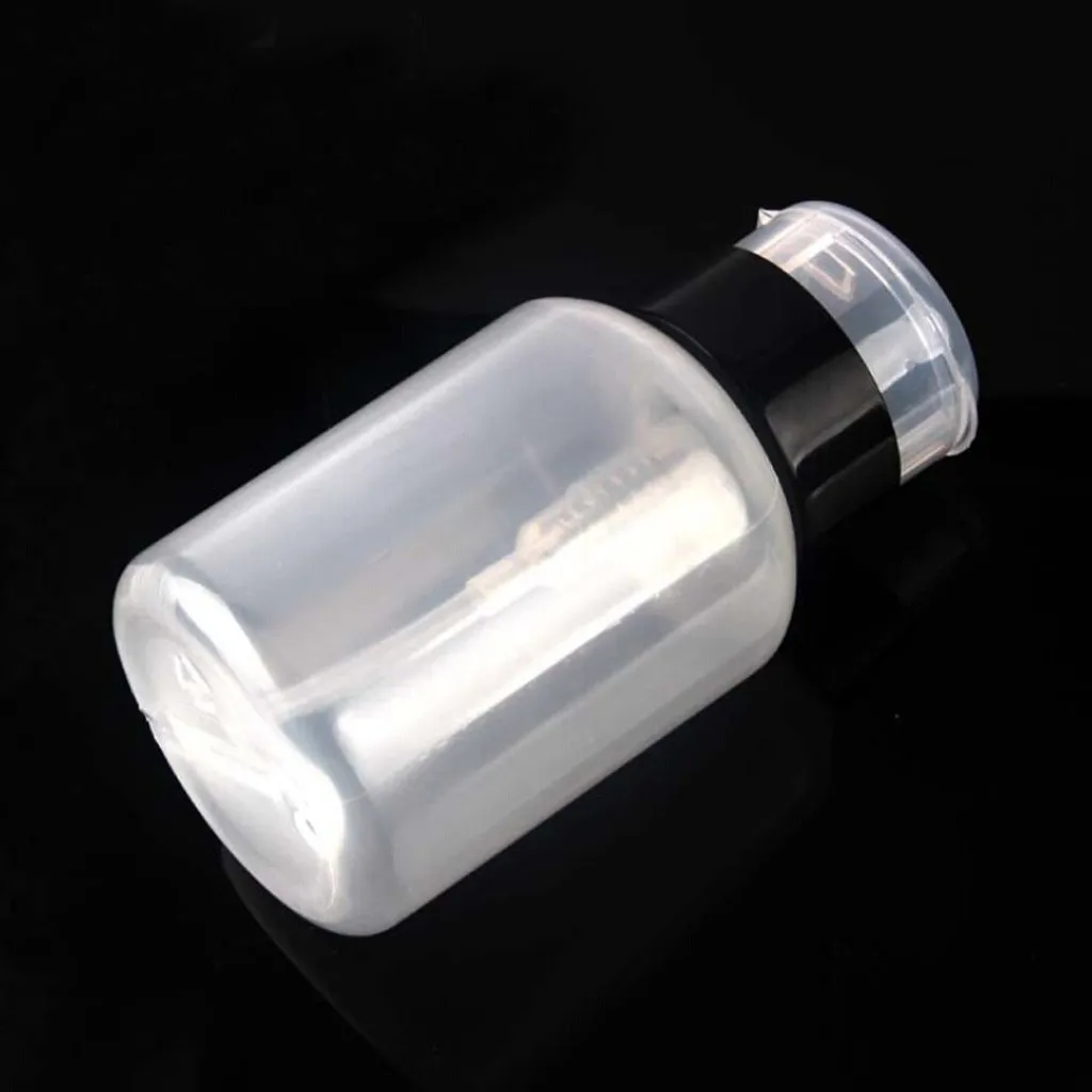 Красота жидкий спирт пресс лак для ногтей Диспенсер насос-ИНГ пустая бутылка