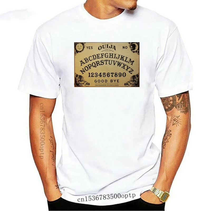 

Новинка 2021, женская футболка Ouija с рисунком ужасов на различных цветах, размеры S, M, L, XL, Мужская футболка