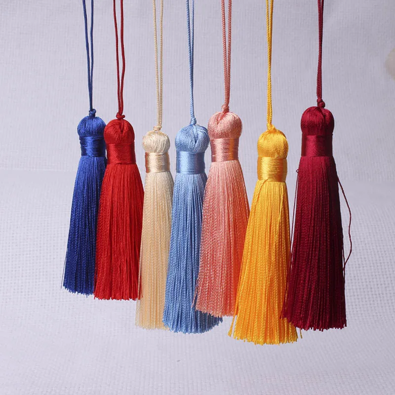 2 шт. 8 см короткие кисточки одежда гребень UFD украшения аксессуар с веревкой |