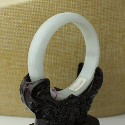 Zheru ювелирные изделия натуральный бирманский нефрит 54-64 мм светильник лый цвет