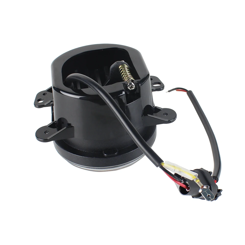 Светодиодный фар дальнего света Противотуманные светильник черного цвета 4