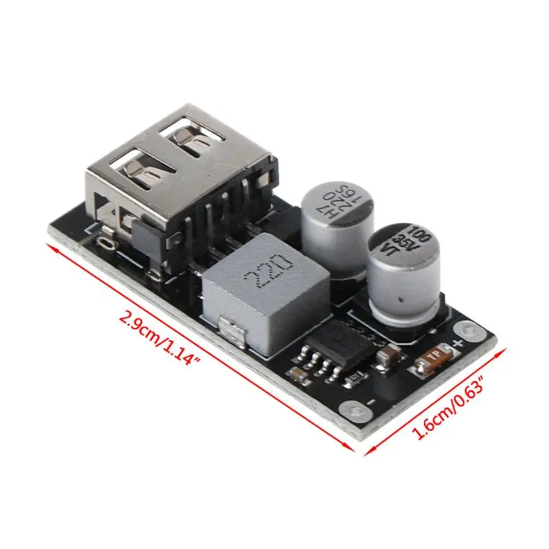 QC3.0 QC2.0 кабель для быстрой зарядки модуль USB DC плата преобразователя