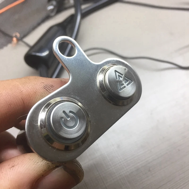 

LED Motorcycle Scooter ON-OFF Hazard Light Switch Double Emergency Warning Flasher Button Waterproof Switches Electric