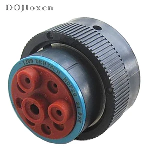 1 Set 9 Pin Original USA Deutsch Male Female Black Connector Plug HDP Series Cavities HDP24-24-9PE HDP24-24-9PN HDP26-24-9SE