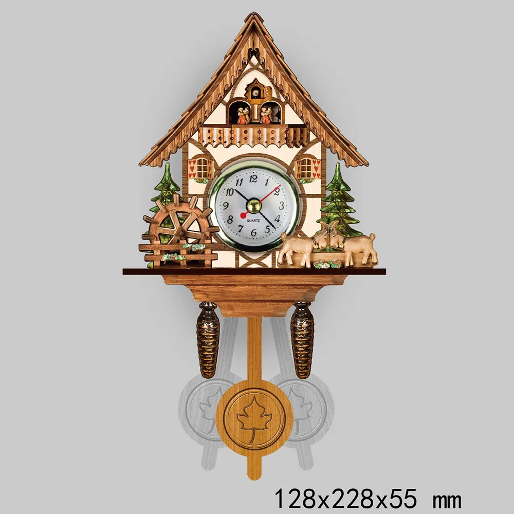 Винтажные настенные часы ручной работы современный дизайн домашняя мебель и DIY