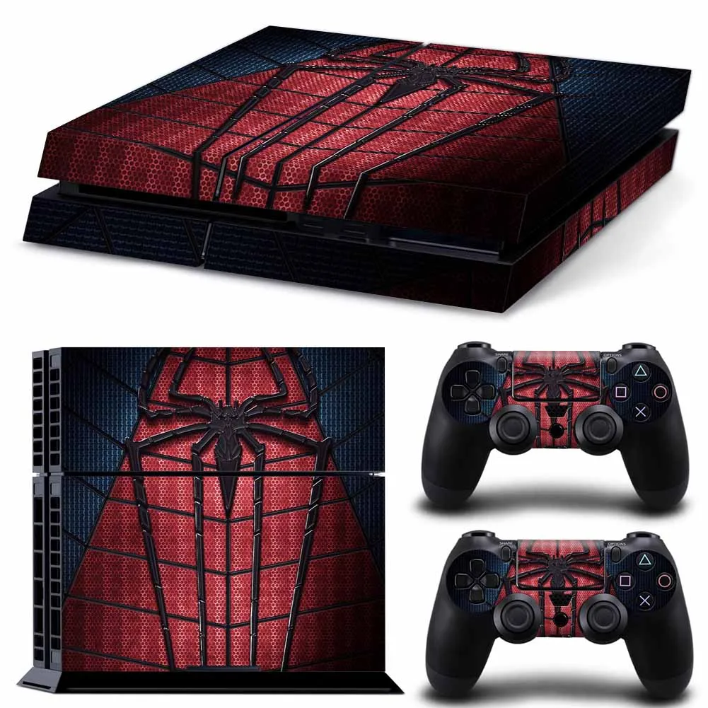 For ps4 Виниловая пленка наклейка Аксессуары для Ps4 Pro тонкая кожная консоль для sony Playstation 4 Pro консоль наклейки Marvel скины для Ps4pro - Цвет: For ps4