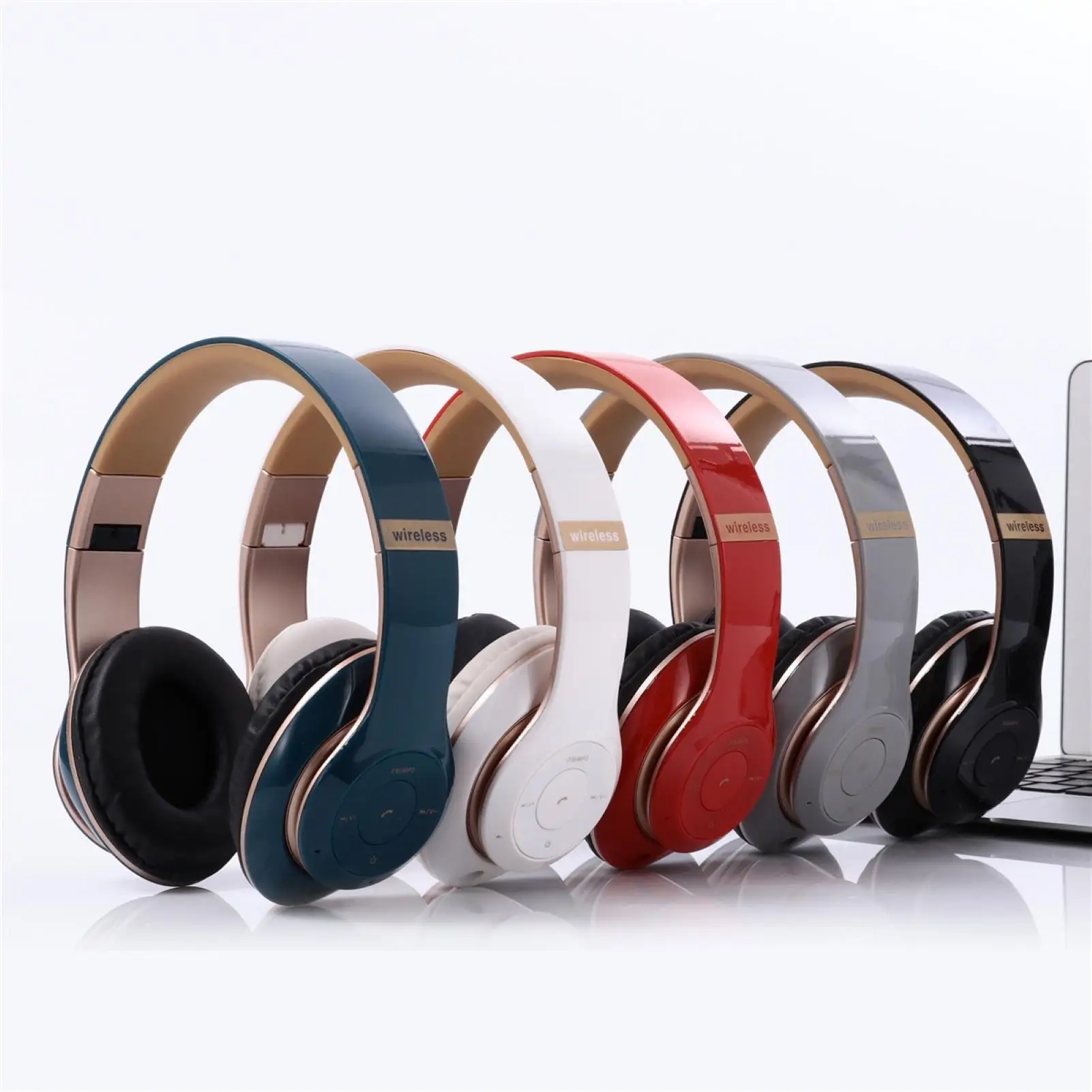 

Bluetooth Wireless Sport Headphone Super Bass Stereo Music Auto Pairing Headset