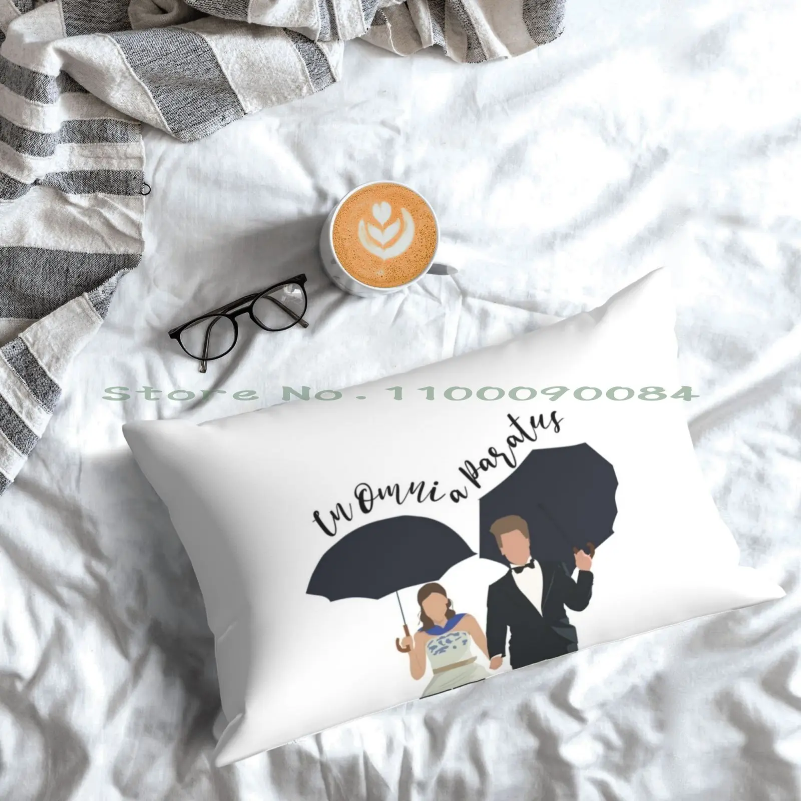 В Omnia Paratus Подушка Чехол 20x30 50*75 диван спальня в Rory Gilmore Logan huntzberg If Jump I