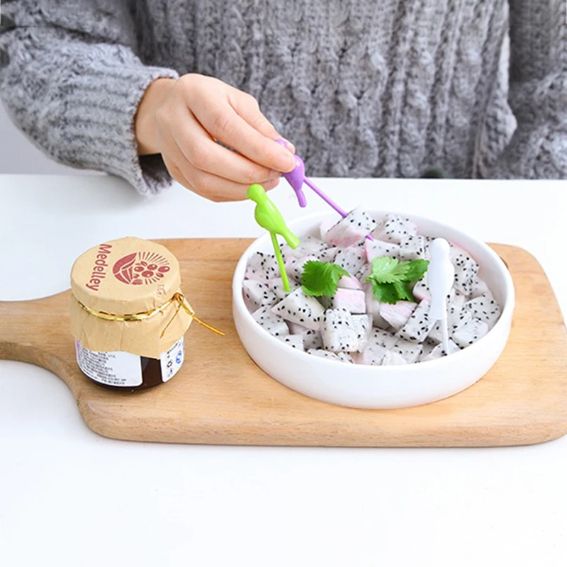 1 комплект из 6 фруктовых вилок модный креативный кронштейн для Treetop набор фруктов