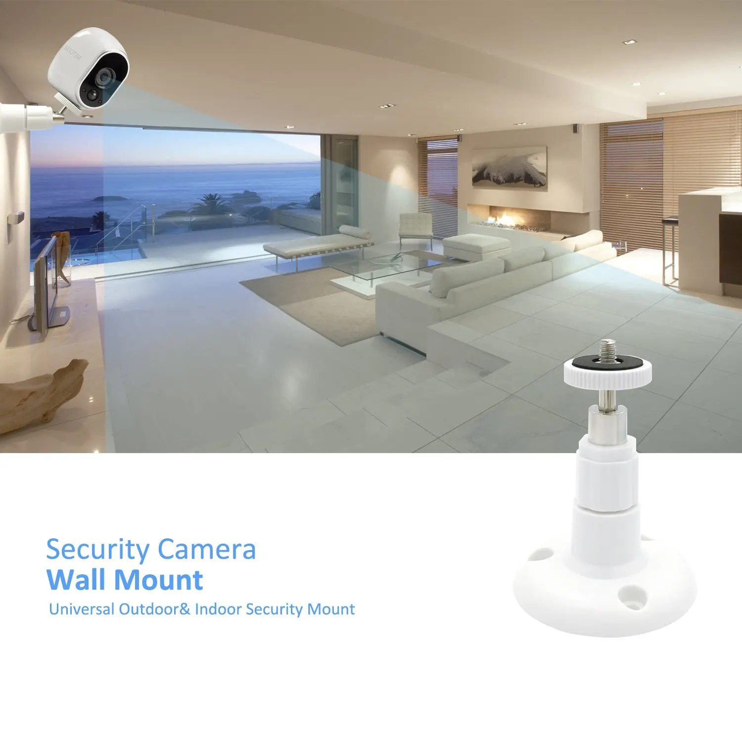 Камера видеонаблюдения и другая камера универсальное настенное крепление