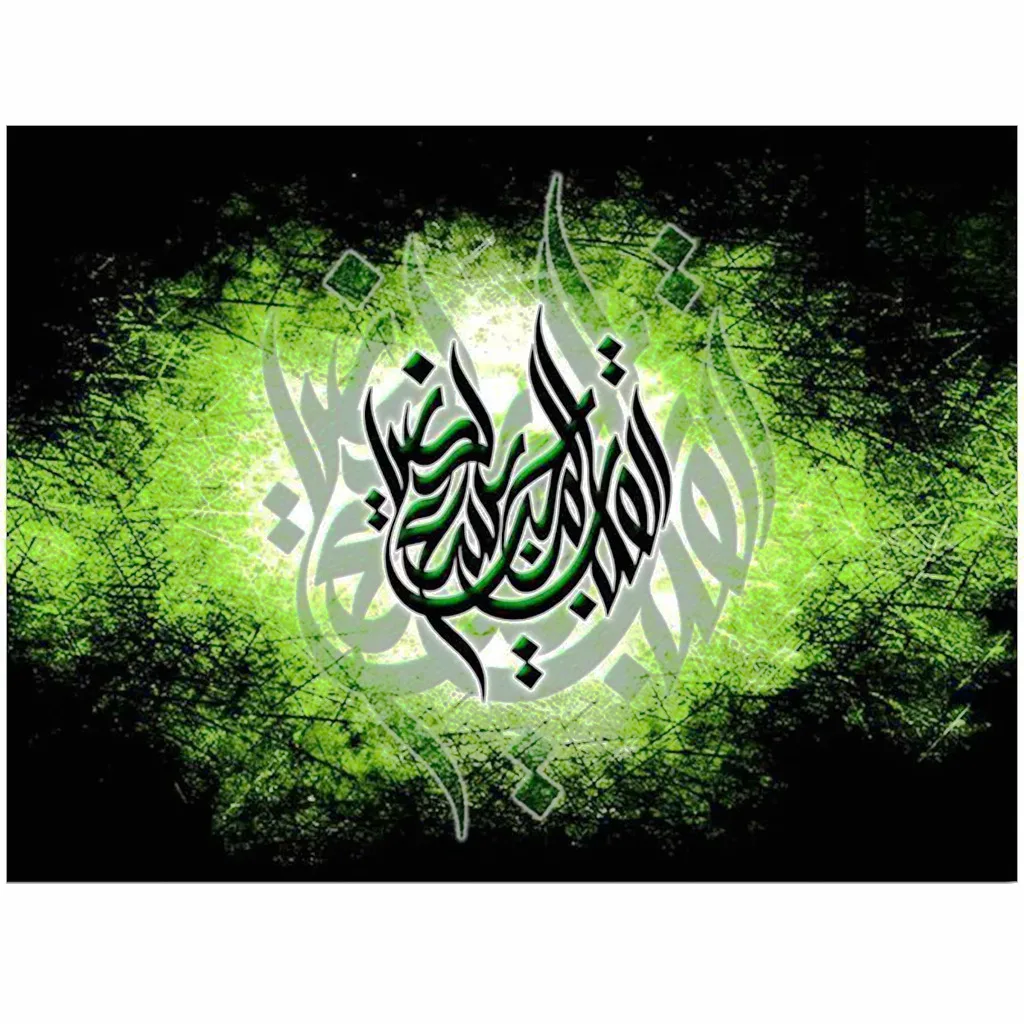 

5D DIY Diamond Painting Cross stitch Religious Islamic Character Handicraft Set Home Decoration Full Square Diamond Design gift