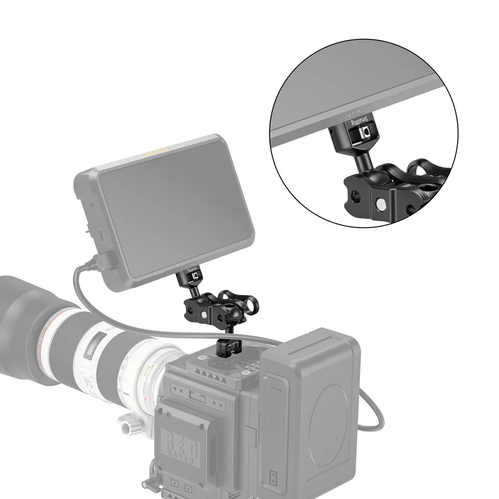 SmallRig articulation Magic Arm удлинитель с двумя шариковыми головками для Atomos Shogun 7