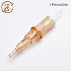 EZ V система тату картридж иглы лайнер шейдер эластичная мембранная Система для роторной машины поставка 5 штук простая посылка