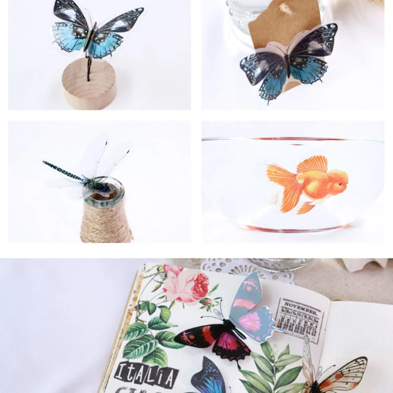

30 Sheets DIY Epoxy Resin Jewelry Making Decorative Decal UV Resin Stickers Filling for Silicone Molds