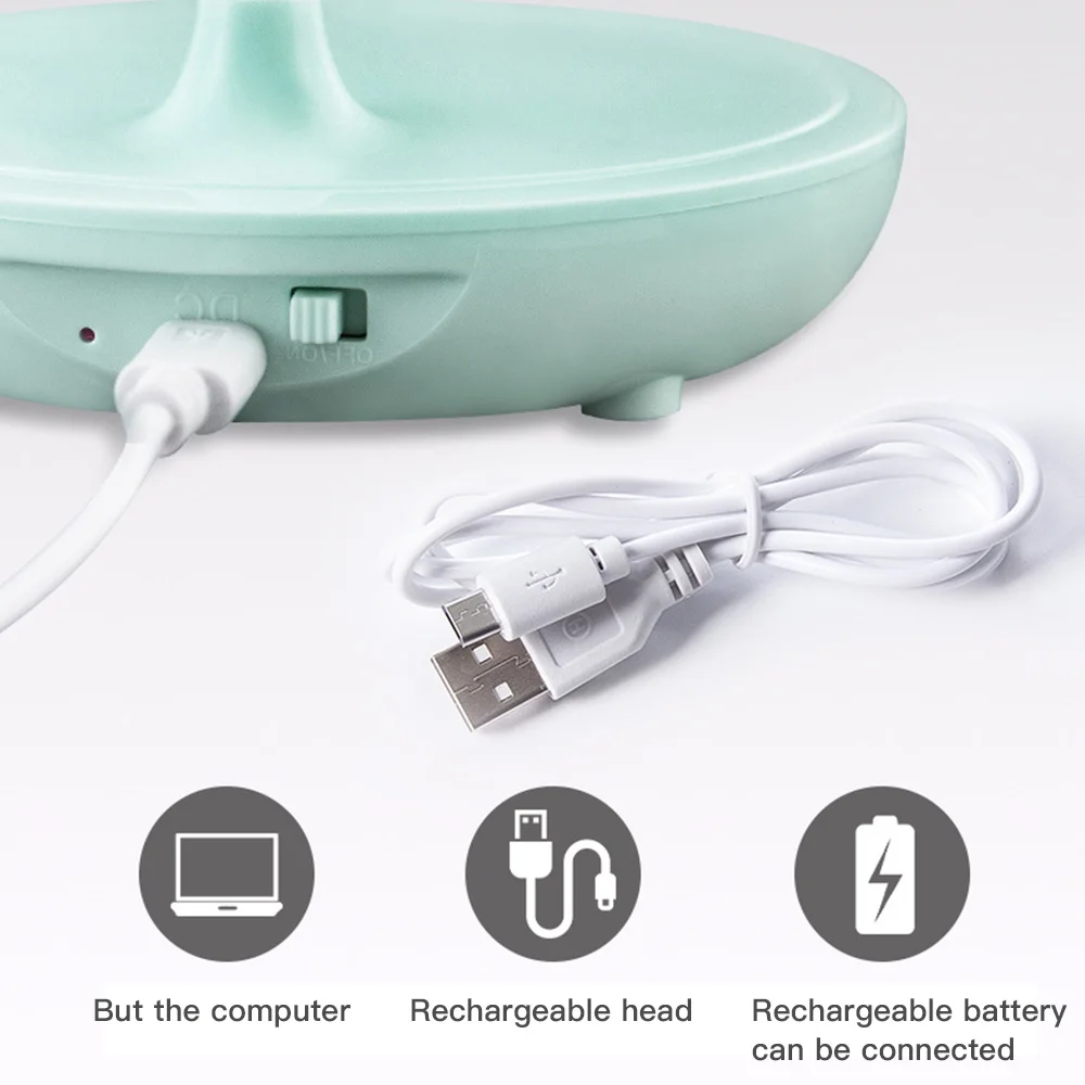 

Dimmable Touch Sensor USB Charge LED Desk Table Night Bedside Reading Lamp Light Flexible Adjustment Charging Night Light