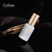 gollee 5ml eyelash glue wholesale extensions friendly for beginners non lrritantlow odor invisible and soft glue for eyelashes